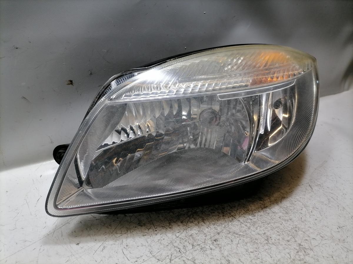 Skoda Fabia 2 5J original Scheinwerfer vorn links Halogen H4 Bj.2010